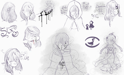 Just Some Random Sketch Of (Almost) Teen Six. Shes 14 And Likes The Smell Of Wet Dirt ~~