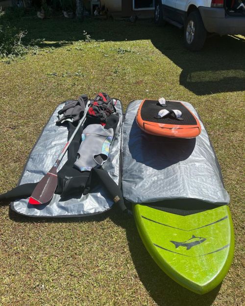 Foil SUP &amp; Wing Plus Pocket Board Bag fully padded. This Newf Surf (www.newfsurfboardnet.com