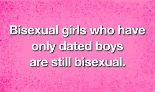 bisexual-community-world:We are still bisexual. (@Still Bisexual)Bisexual people who haven’t d