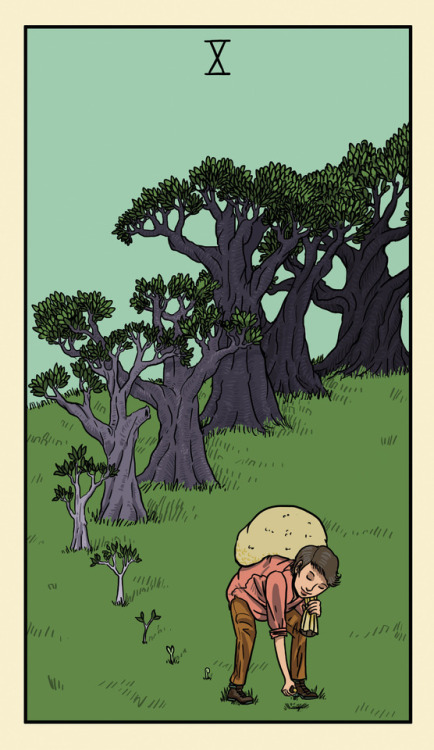 X OF OAKS#DELTAENDURINGTAROT