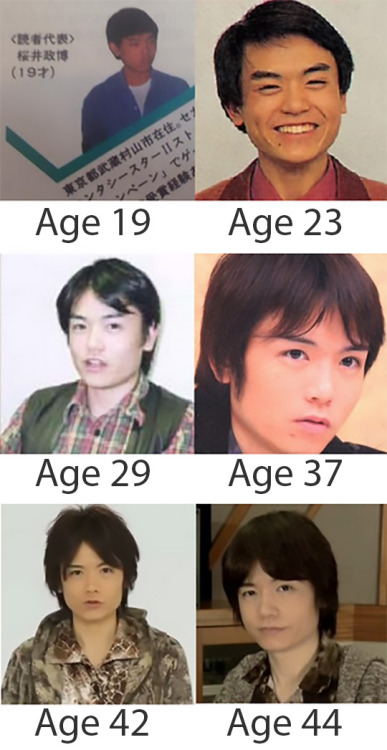 babylonian:  fun fact: Sakurai is the Benjamin Button of video games and inexplicably gets younger every year 