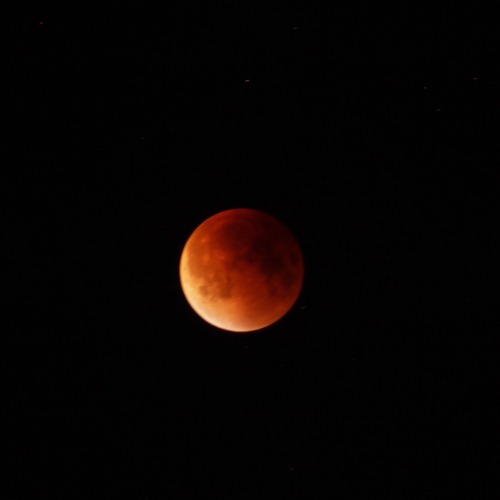 Porn Pics inferior:  Blood moon, see you again soon. 