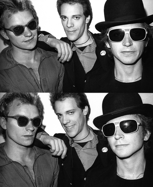 The Police || August 11th, 1977 || During A Photoshoot At Sting's Then-flat In Bayswater || Photos By