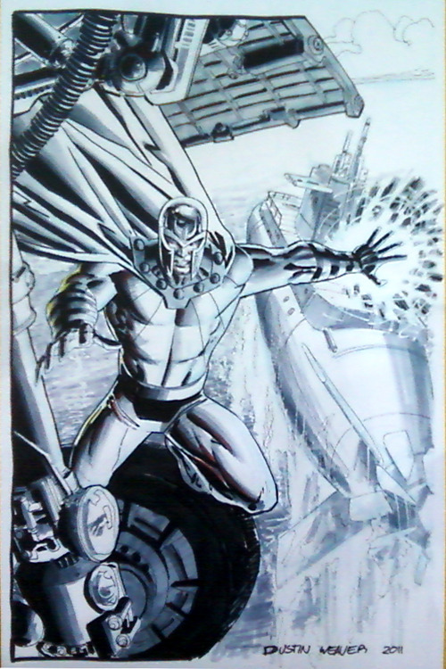 dustinweaver: Magneto convention commission 2011 by Dustin Weaver