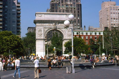 vintagetravels - Washington Square Park, Greenwich Village, NY...