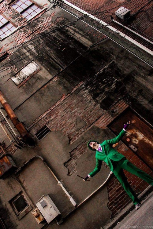 Are you ready for the reign of the Riddler!?!?!?!? fantastic picture taken and edited by Alissa