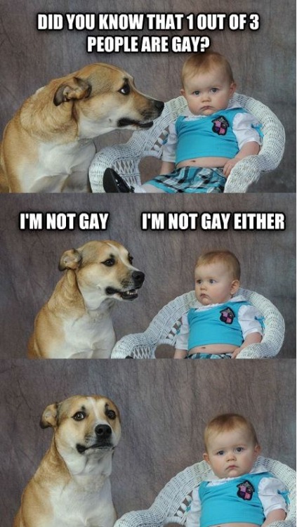 wannajoke:  1 Out of Three… 