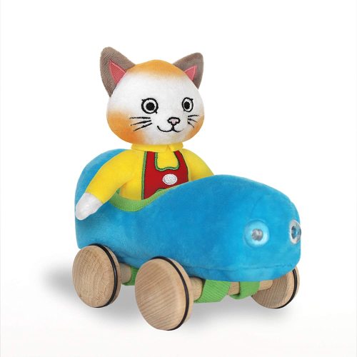 YOTTOY Richard Scarry Collection “Huckle Cat &amp; Busytown blue car)