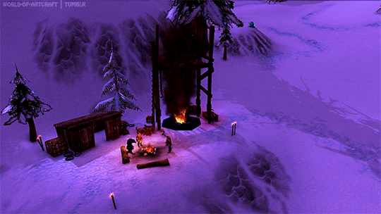 world-of-artcraft:  Winterspring | Kalimdor