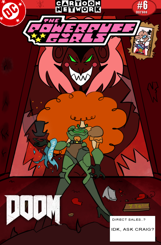 Drew This After Listening To An Argent Metal/DOOM Style Track From Youtube Called "Bod - Destroyed"