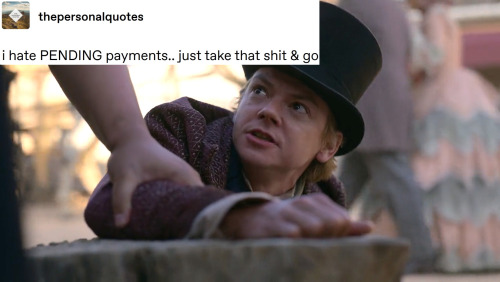The Artful Dodger, Tumblrfied: "Blessings Of St. Coccyx"3/?