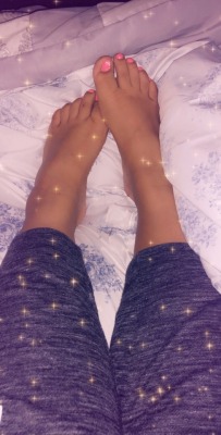 Honest question. Are my feet cute? 