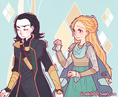 graphitedoll:godkingloki:graphitedoll:“silent treatment”3 times Loki wouldn’t answer Fri