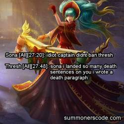 summonerscode:  Exhibit 327 Sona [All][27:20]: