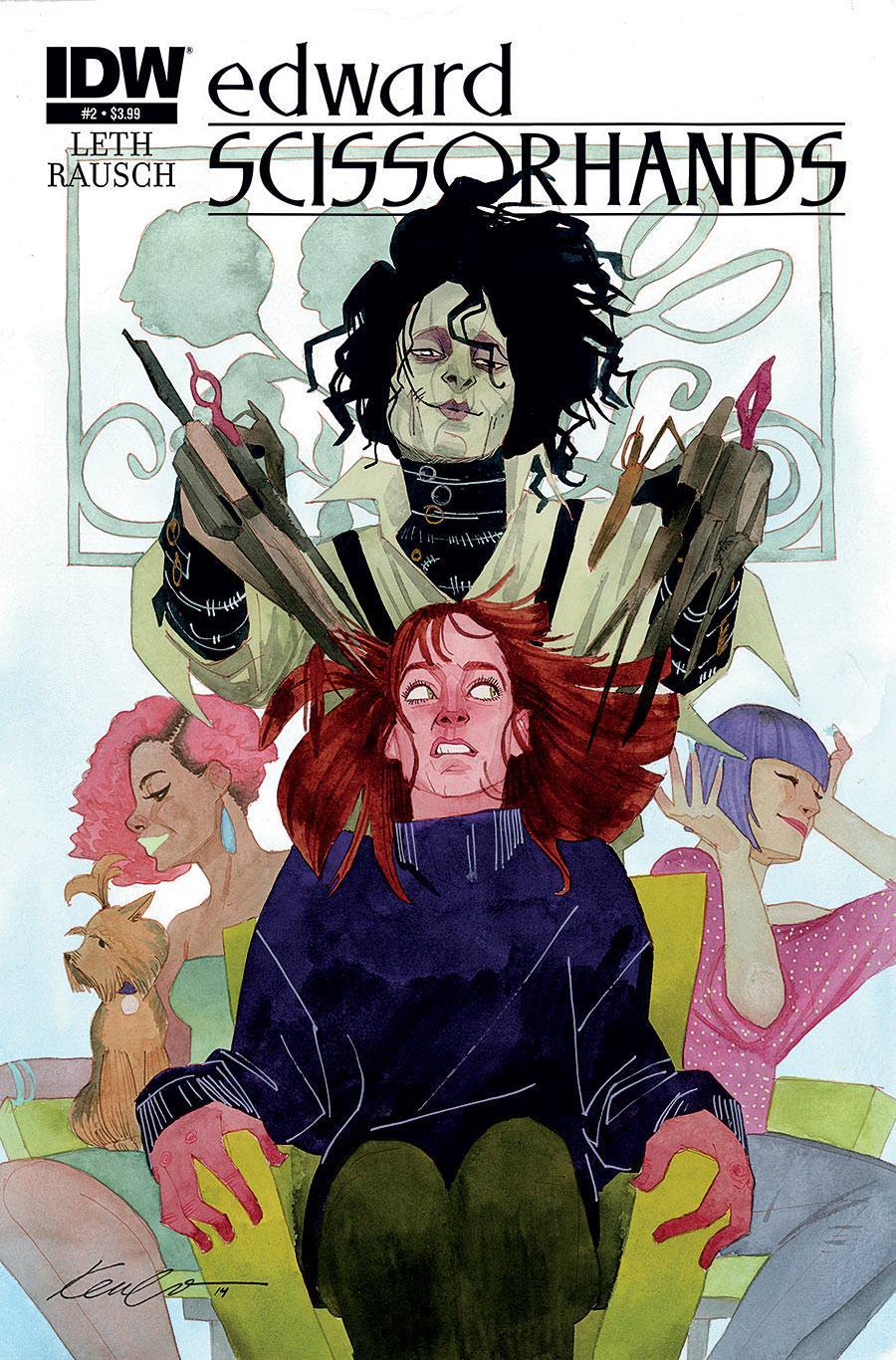 kevinwada:  Edward Scissorhands Issue #2 Variant 