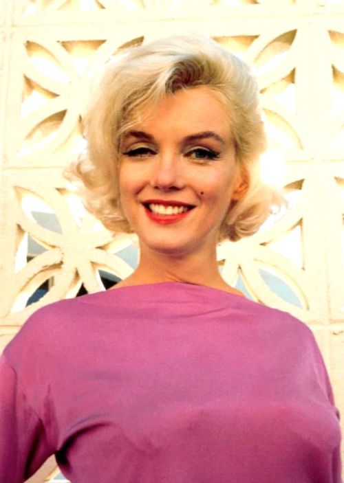 Marilyn Monroe, photographed by George Barris, June 1962, in Pucci for Cosmopolitan magazine, at the