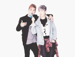  b.a.p’s yongguk and zelo for hanryu pia