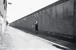 Henridecorinth:  Isabelle Adjani Jumping Rope Along The Berlin Wall, 1980.