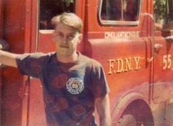 armorplatedcar:  castrationqueen:60s70sand80s:Steve Buscemi when he was a NYC firefighter, 1981rachel just sent this to me and i said “i would’ve plowed him”  clerk3745