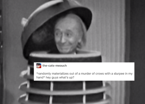 frogyell: original team tardis + text posts