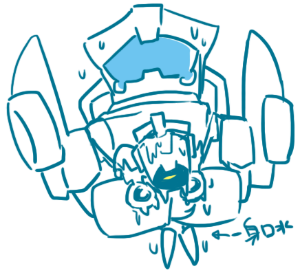 kazenoru:  the first picture with sixshot and whirl and tailgate was drawn by cutter. 