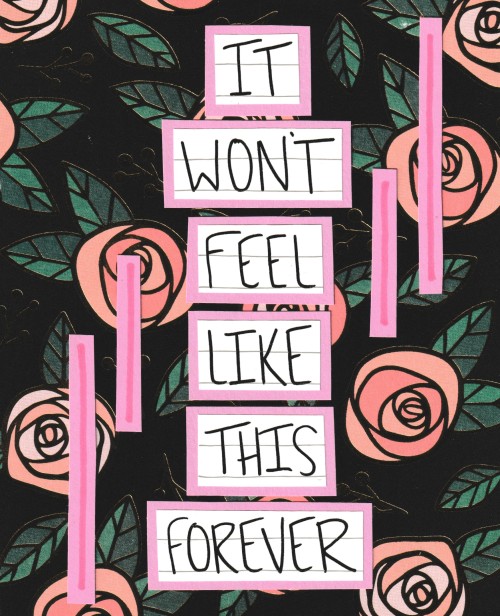 Haleyincarnate:  It Won’t Feel Like This Forever.
