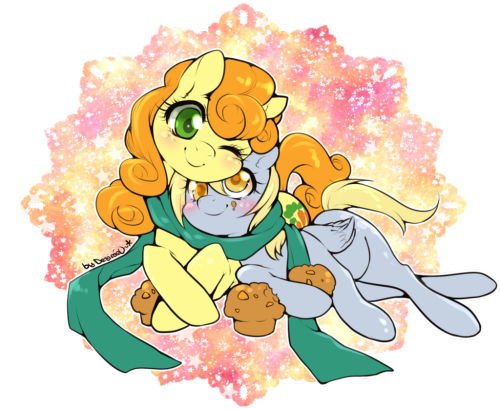 elrincondelpony:  :CM: Warm Carrot Muffins by ChocoberryLollipop  <3!