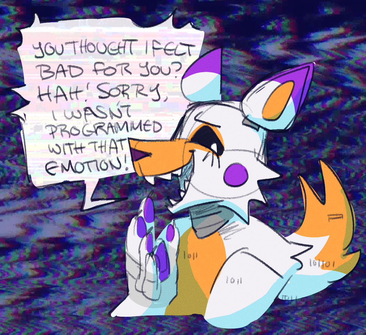 i just want to keep the divine in mind — lolbit posting fo today >:)
