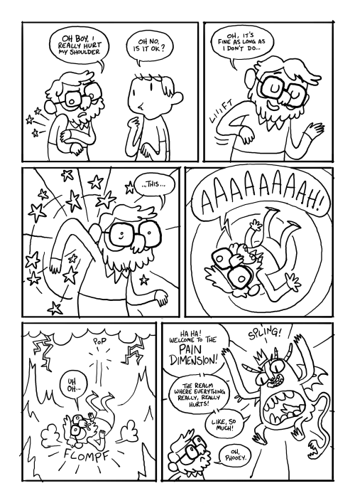 eruditebaboon: Here’s one of the strips I drew for my Thoughtbubble minicomic! It’s abou