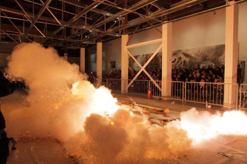 Desire for Zero Gravity (2012)Cai Guo-Qiang