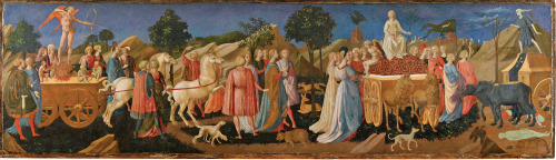 &ldquo;Triumphs of Love, Chastity, and Death&rdquo; Francesco Pesellino, c. 1450