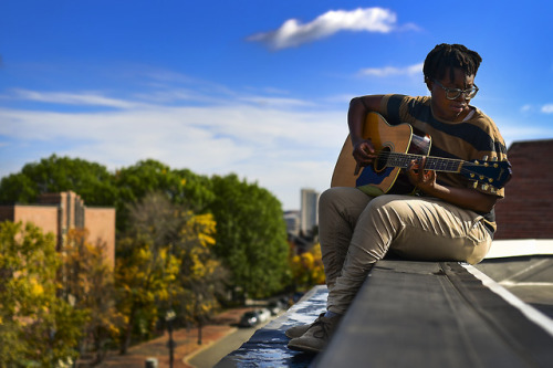 Anjimile Chithambo, a senior at Northeastern University who won the title of “WBUR’s Favorite Massac