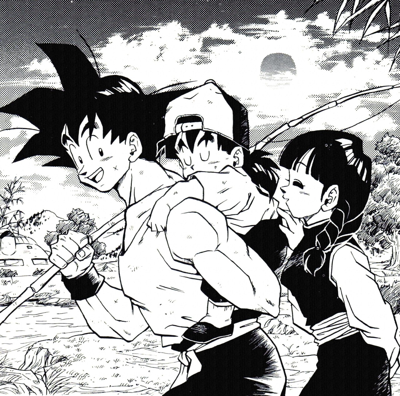 deyaadara:  blvck—v3n0m:  jinzuhikari: Goku and Family (Gohan_Chichi) Scan comes