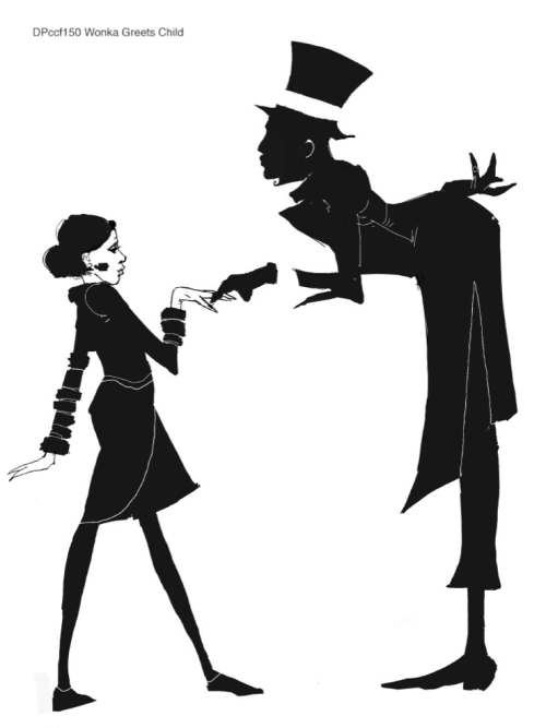 Charlie And The Chocolate Factory Concept Illustrations