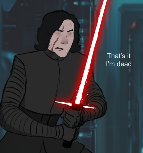 thehighground: fancymaul:my version of TLJ This is even funnier in light of the new Clone Wars seaso