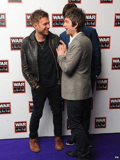 Noel &amp; Damon @ The Brits on @weheartit.com - http://whrt.it/Zla2u7