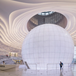 bibliotheca-sanctus:  Tianjin Binhai Library in Tianjin, China  