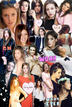 berningers:  adele exarchopoulos, for aileysworld. have a collage request? submit it here!