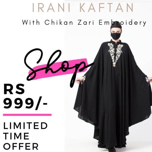 Best Selling Kaftan For Just Rs 999 /- Limited Deal Shipping Extra - Rs 80/- Add a Hijab For Rs 100/