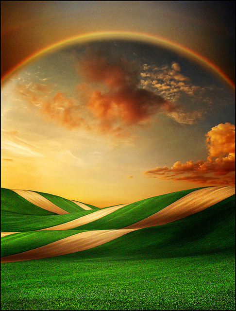 Rainbow gate..:) by Katarina 2353 on Flickr.