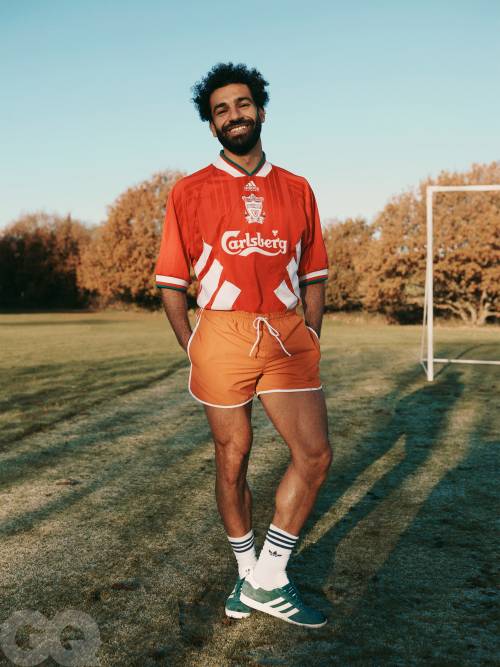 suckmyarschkarte:Mohamed Salah for British GQ