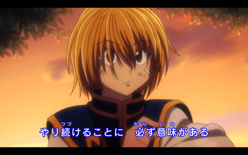 IS HIS HAIR LONGER? IS THAT IT?‘Cause I suddenly wanna jump Kurapika’s bones very much