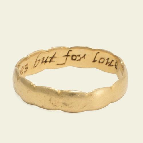 girlpanties - not for riches but for love medieval posie ring