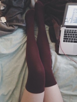 realishfriends:  i love my thigh highs so much n_n 