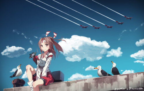 Zuihou (Shouhou Class Light Carrier)Wallpaper here