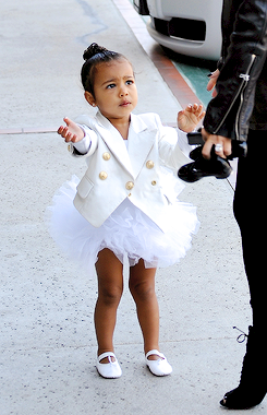 celebritiesofcolor:  North West at Miss Melodee