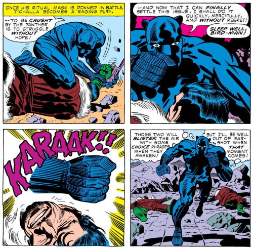 superheroesincolor: Black Panther #10 (1978) // Marvel Comics Story: Jack Kirby, art: Jack Kirby Get