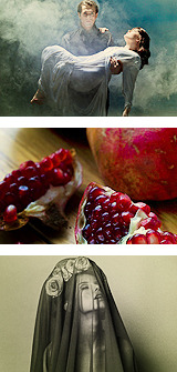  mythology series → the bride of death persephone [Περσεφόνη]     i