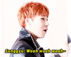 y3ol:  leader guy cheering on maknae again 