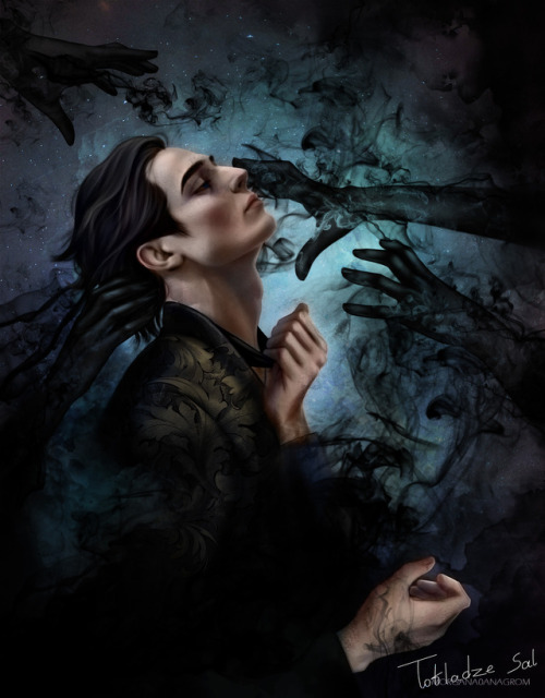 morgana0anagrom:Dorian Havilliard from Throne of glass series by @sjmaasfinally finished painting De
